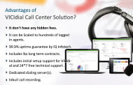 What are the features and advantages of VICIdial Call Center Solution?