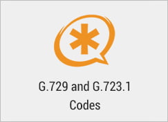 G729 and G723.1 codes